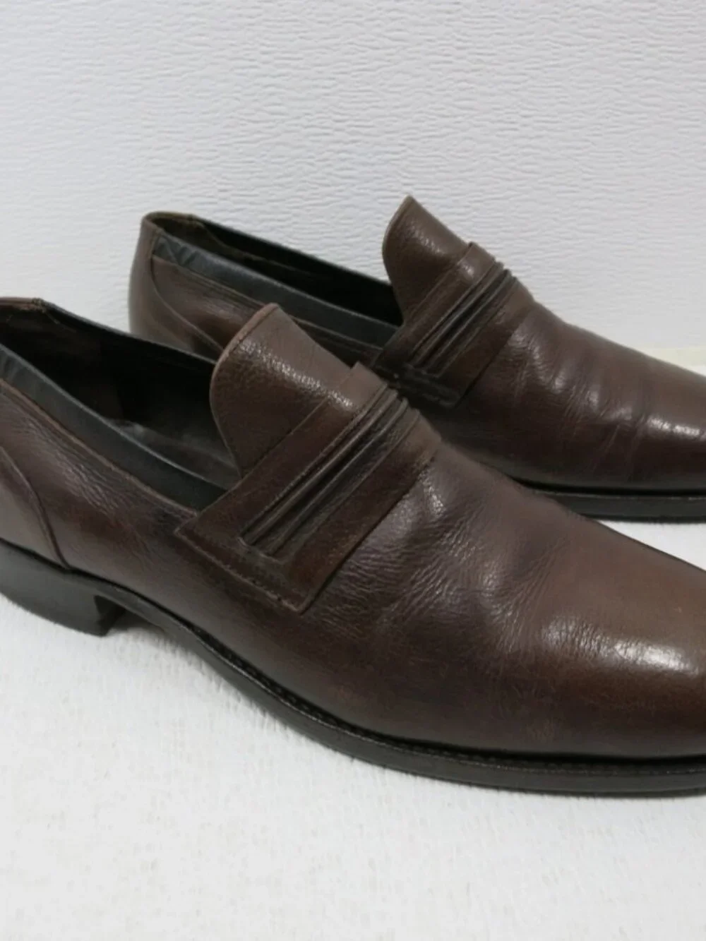 Hanover Strap Leather Sheppard Dress Loafers Men's Comfort Shoes Size 9.5 C/A